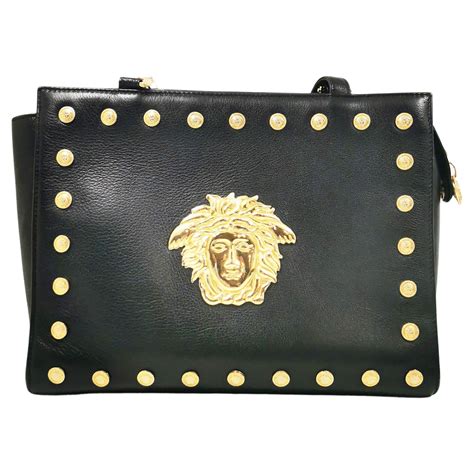 versace medusa head evening clutch bag|Versace Medusa shoulder bag.